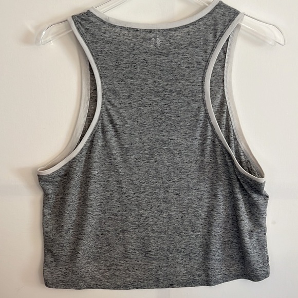 VICTORIA’S Secret Heather gray tank top with front pocket size M - Picture 2 of 16